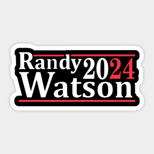 Randy 2024 transparan Sticker